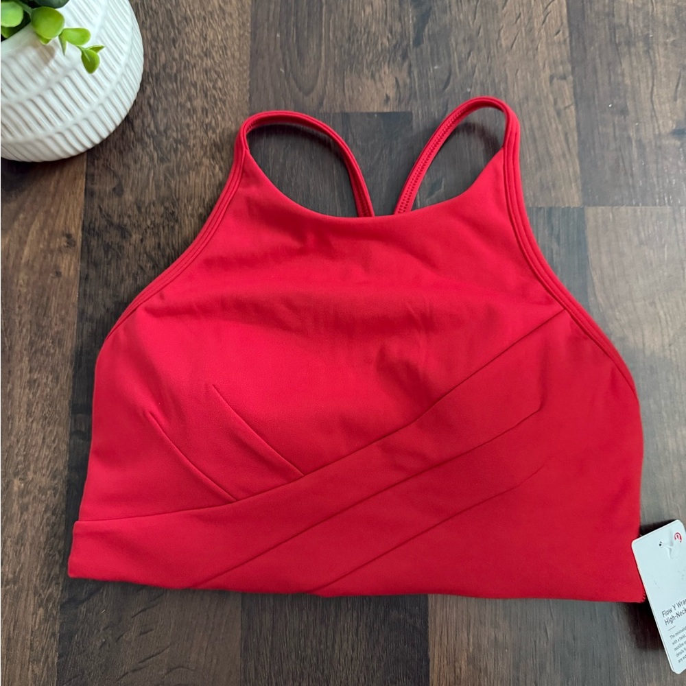🆕 Lululemon Flow Y Wrap High Neck Bra